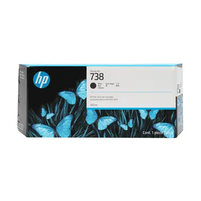 Cartouche d’encre DesignJet HP 738, noir, 300 ml - Cartouches d'encre - visuel 1