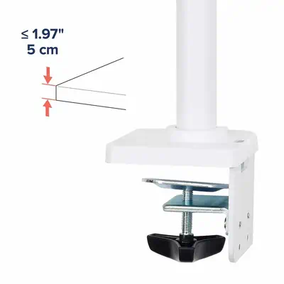 NX MONITOR ARM WHITE - Ergotron - Support Fixe & Mobile - visuel 6