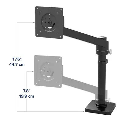 NX MONITOR ARM BLACK - Ergotron - Support Fixe & Mobile - visuel 8
