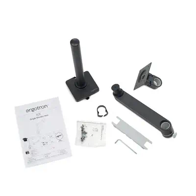 NX MONITOR ARM BLACK - Ergotron - Support Fixe & Mobile - visuel 10