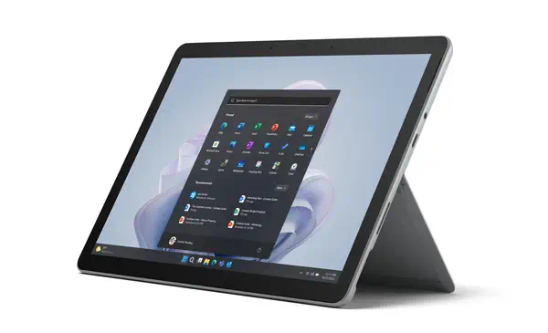 Microsoft Surface Go 4 Intel® N 128 Go 26,7 cm (10.5") 8 Go Wi-Fi 6 (802.11ax) Windows 11 Pro Platin - PC Portable - visuel 1