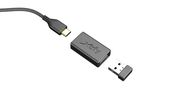 CHERRY XTRFY M8 souris Jouer Ambidextre RF Wireless + USB Type-C Optique 26000 DPI - Souris - visuel 4