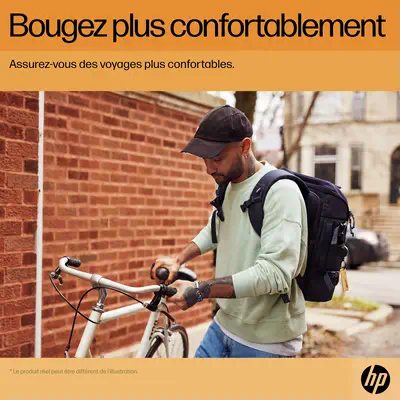 Sac à dos pour ordinateur portable HP Travel 25 litres 15,6 pouces (gris acier) - Sacoche & Housse - visuel 9