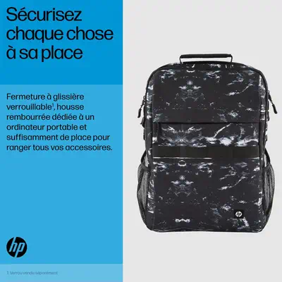 Sac à dos HP Campus XL imprimé marbre - Sacoche & Housse - visuel 10