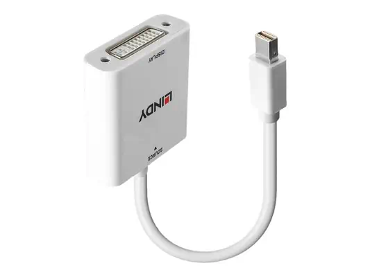 LINDY Mini DisplayPort to DVI Converter - Lindy - Câble Audio - visuel 1