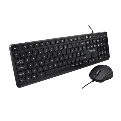 Ensemble clavier et souris USB V7 CKU350UK – Configuration R.-U. - Clavier - visuel 1