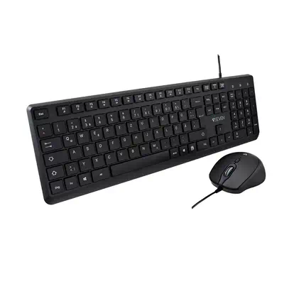 Ensemble clavier et souris USB V7 CKU350FR – Configuration FR - Clavier - visuel 1