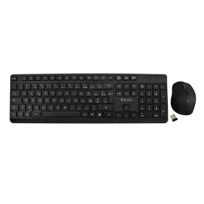 Ensemble clavier et souris sans fil V7 CKW350FR – Configuration FR - Clavier - visuel 3