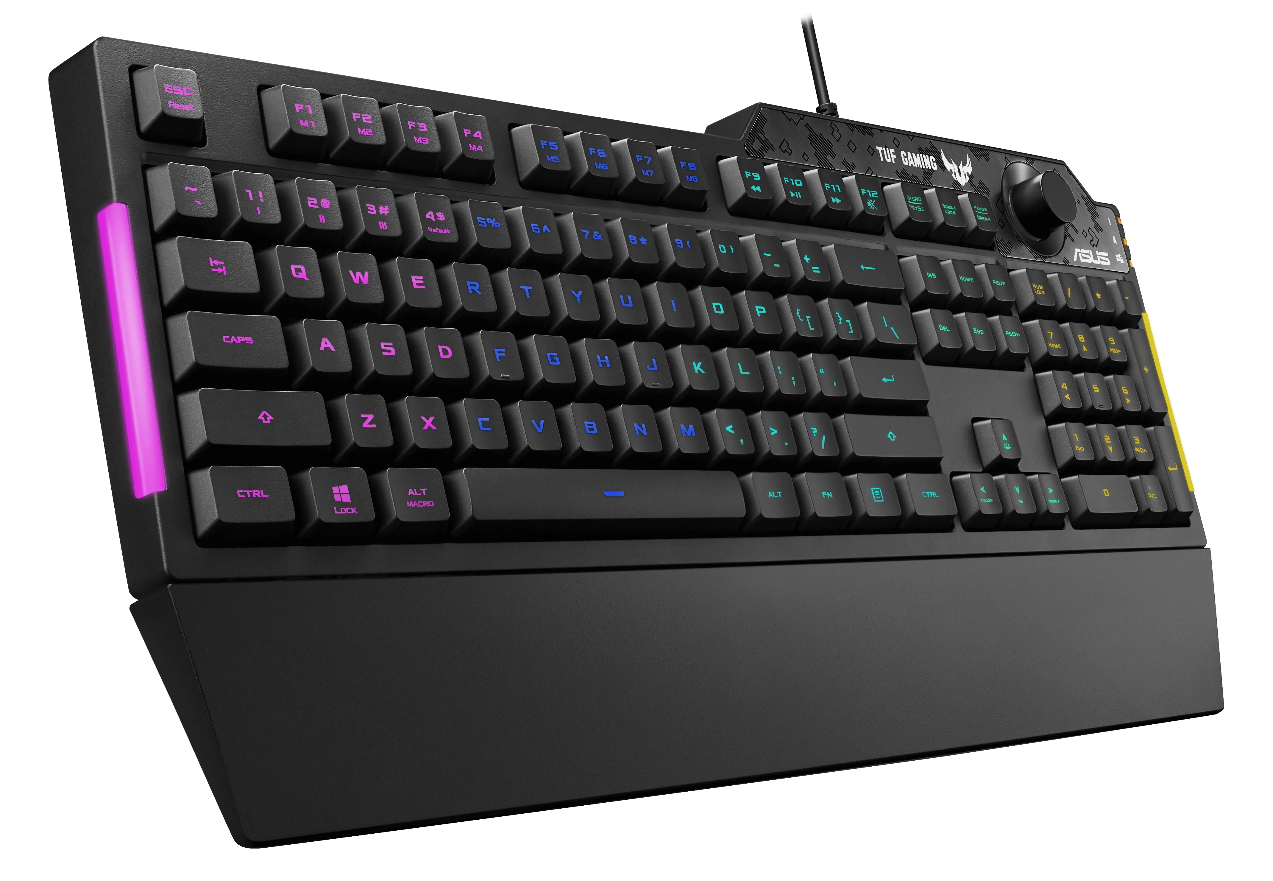 ASUS TUF GAMING K1 clavier USB Noir - Asus - Clavier - visuel 2