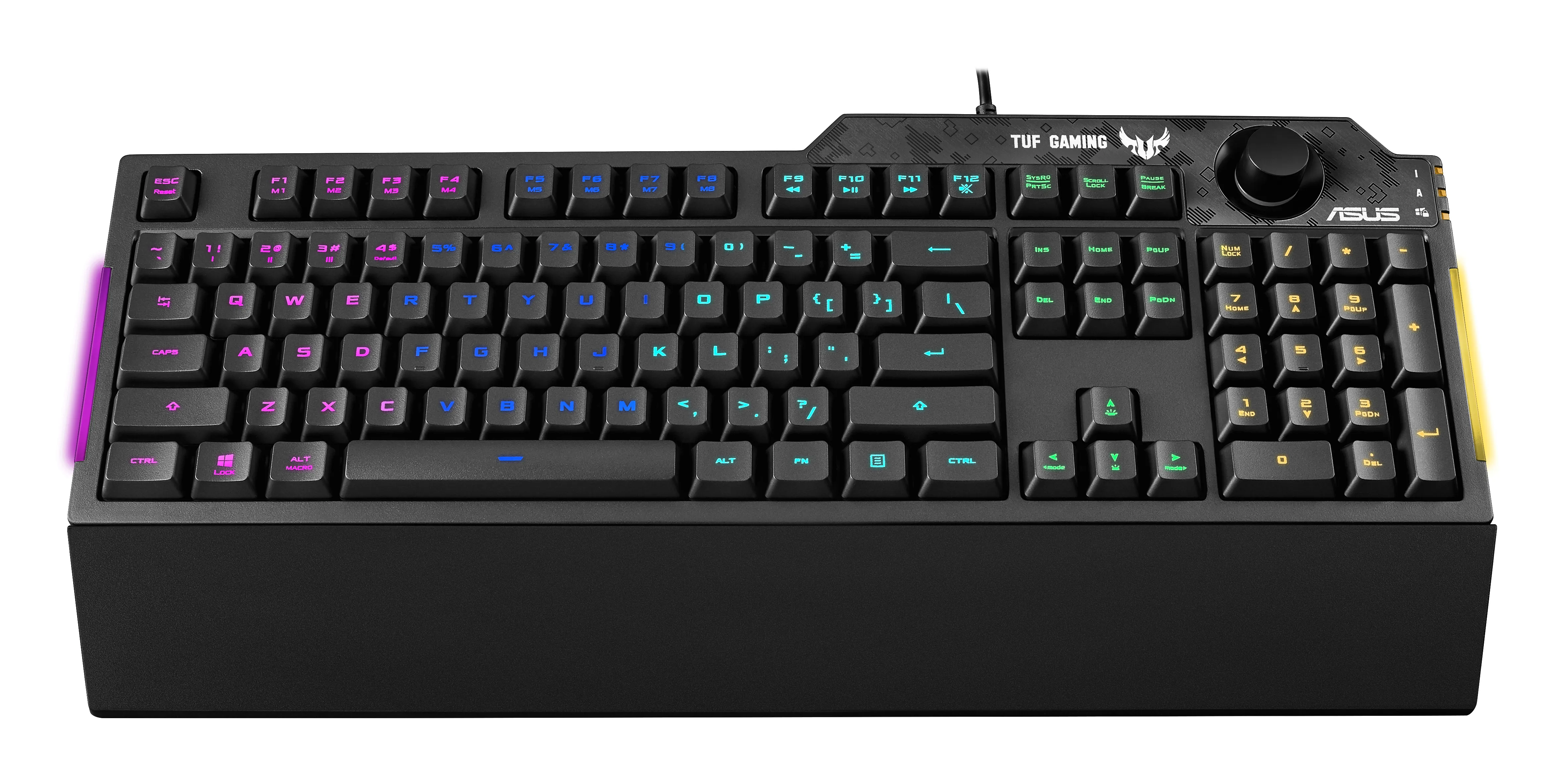 ASUS TUF GAMING K1 clavier USB Noir - Asus - Clavier - visuel 4