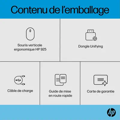 Souris verticale ergonomique HP 925 - visuel 10