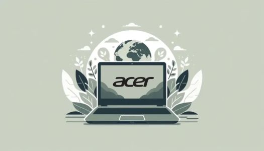L'empreinte carbone d'un ordinateur portable Acer